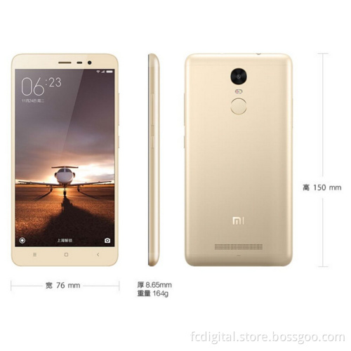 Original Multilanguage Xiaomi RedMi Note3 Pro / Hongmi Note 3 Pro/RedMi Note 3 pro